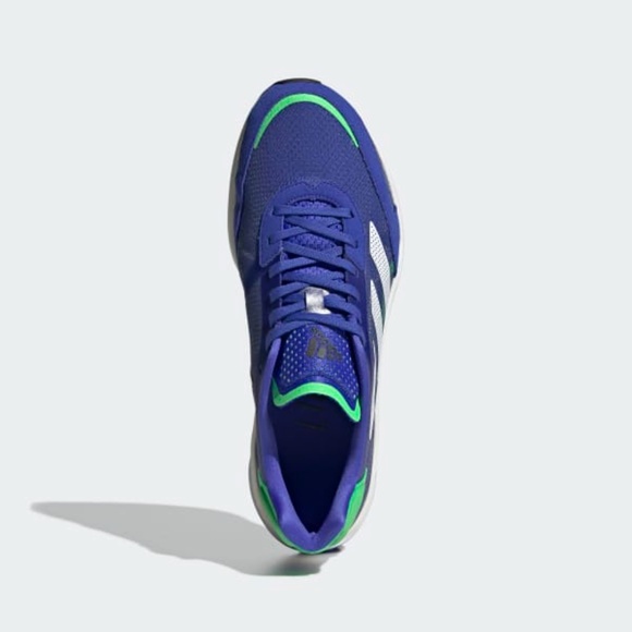 NWT men\'s size 11 Adidas Adizero Boston 10 Running Shoes sonic ink/green FZ2498 main image 6